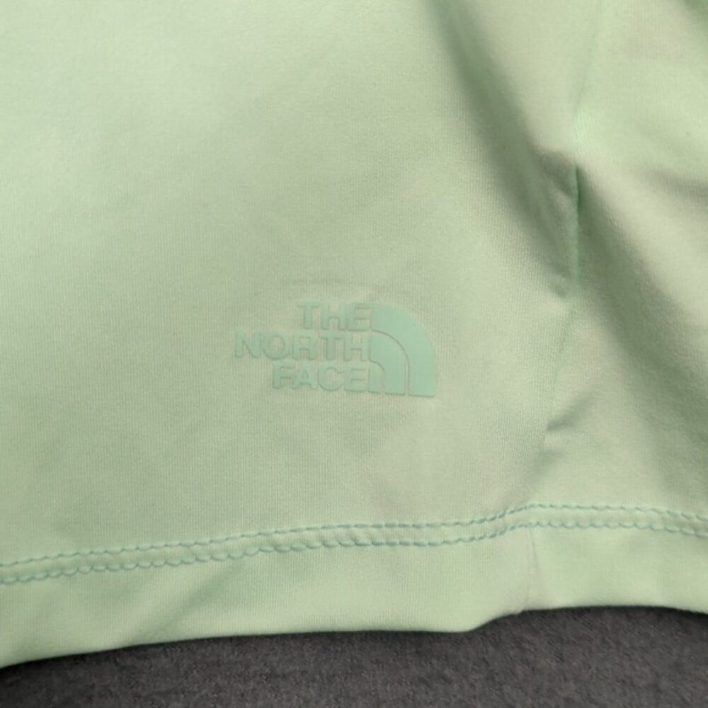 The North Face Shirt Women's 3XL Aqua Green Plus Dune Sky Short Sleeve NWT - Picture 4 of 13